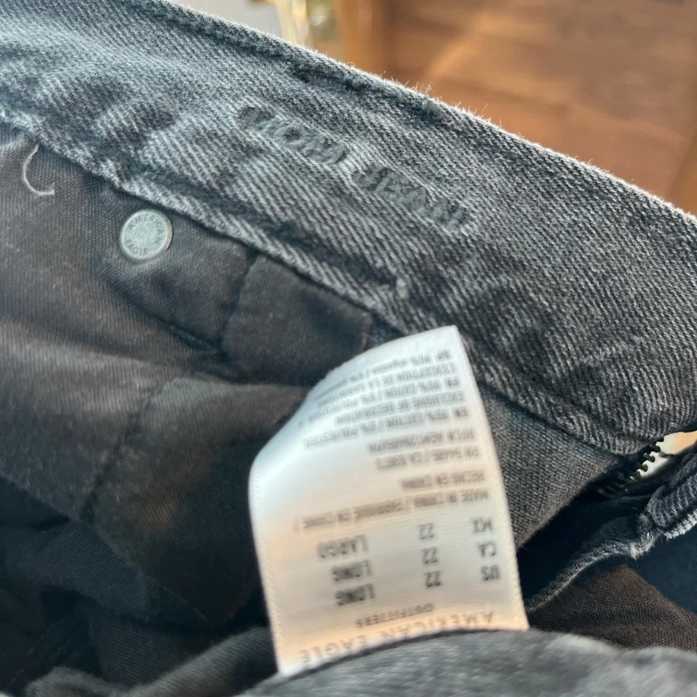 American Eagle Outfitters Gray Women Jeans - Picture 3 of 3